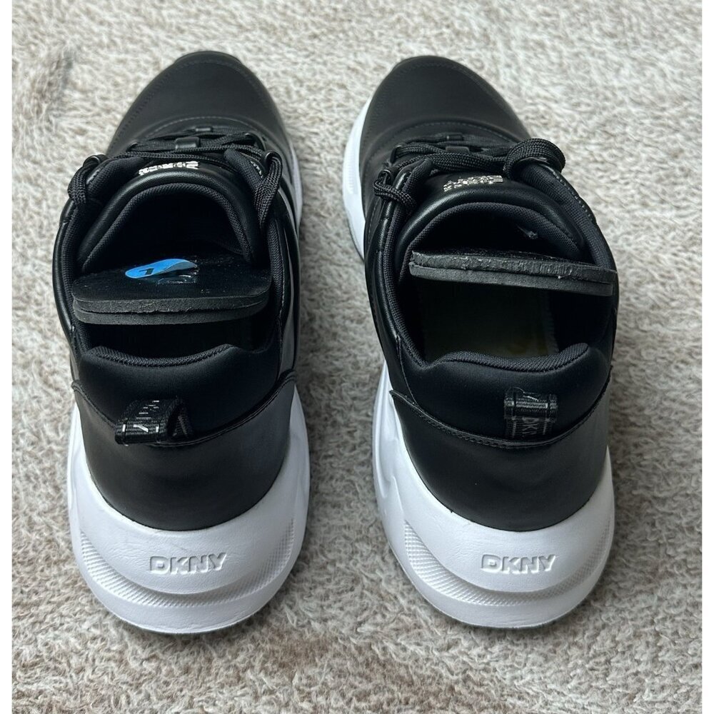 NEW DKNY Decorah Black Athletic Chunky Sole Shoes Womens Sneaker Size 10 - Picture 10 of 15